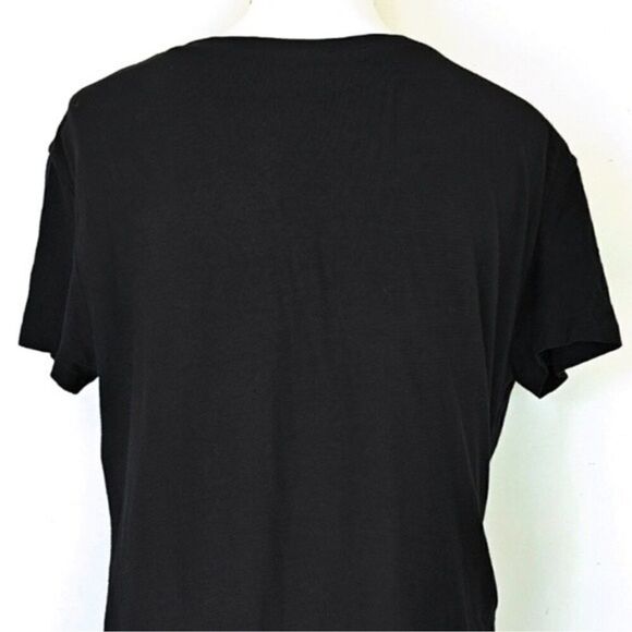 Vince Black Side Tie Lined Cotton Dress Size Small - Picture 7 of 9